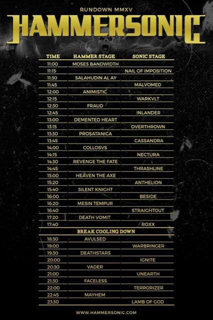 Jaga kondisi! Ada pesta besar yg menunggu kalian di hari minggu!