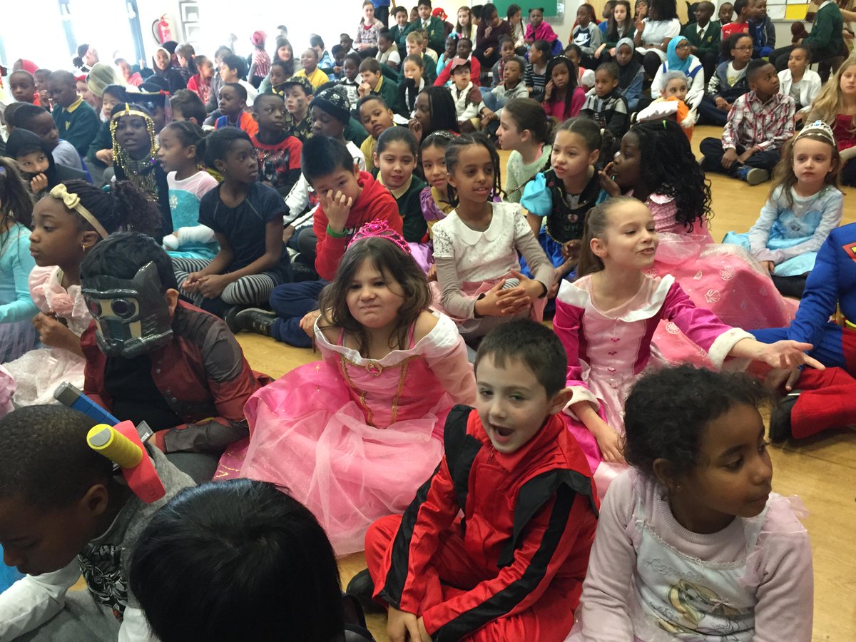 KenderSBM's tweet photo. Whole school assembly @KenderSchool to show the lovely outfits our children are wearing for #WorldBookDay http://t.co/PcQ1UWZtmy