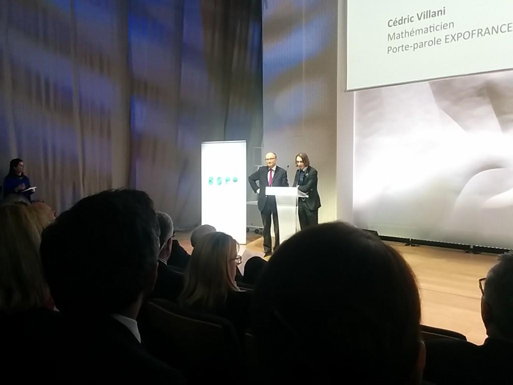 Intervention de Cedric Villani #Expo2025