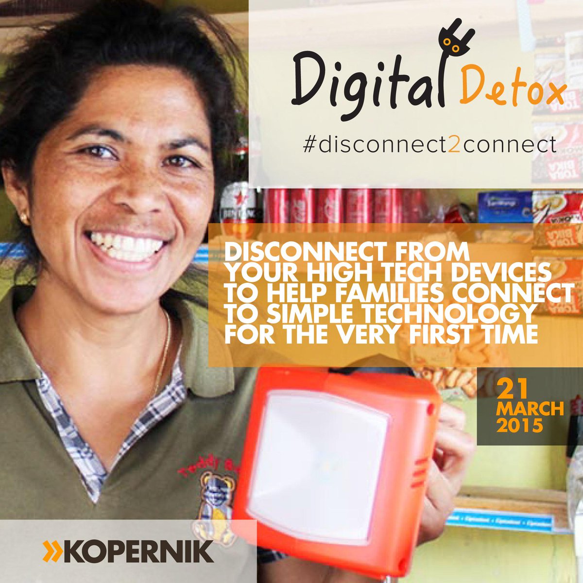 thekopernik's tweet image. Know someone needing a break from their smartphone? Challenge them to join our #DigitalDetox! kopernik.info/digitaldetox