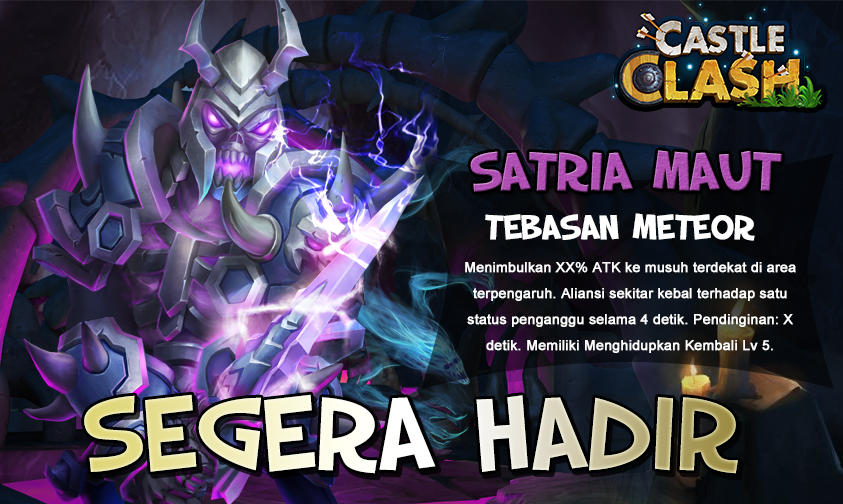 KonflikKastil's tweet photo. Bersiap untuk perawatan server, 5 Maret pukul 13:30 WIB. Satria Maut akan segera hadir :D http://t.co/4pC59ZEWPw