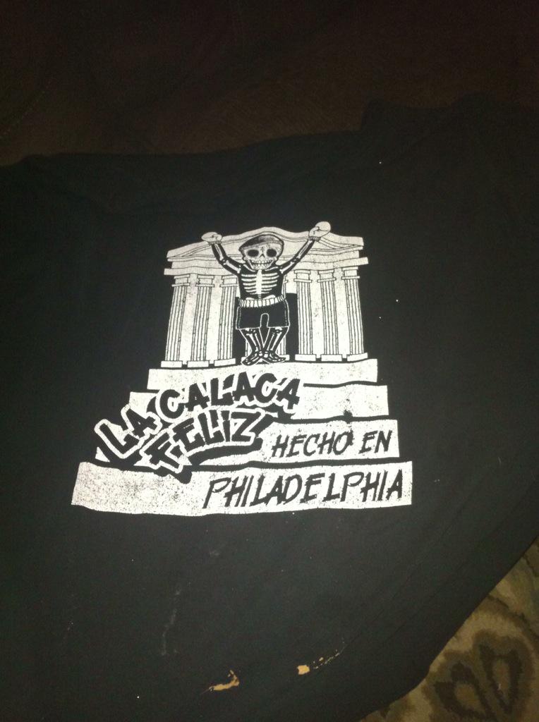 Got a lot of mileage out of this shirt! <a href="/lacalacafeliz/">La Calaca Feliz</a> @LucioPalazzo can't believe it's been 3 years!