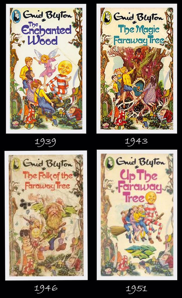 ICTEvangelist's tweet image. Morning all. I thought it appropriate to share my favourite childhood books today. What were yours? Have a great day.