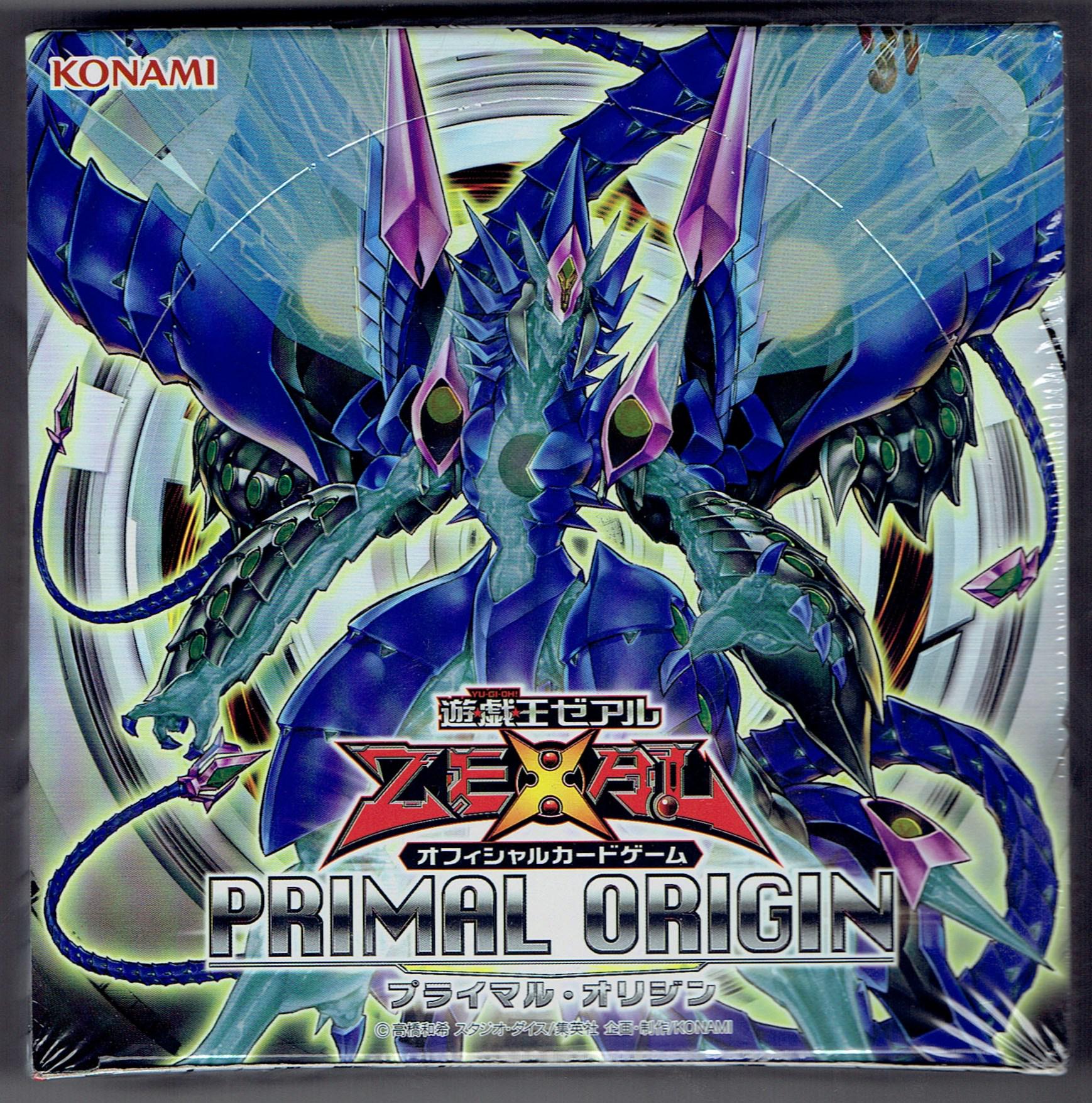 遊戯王 プライマル・オリジンPRIMAL ORIGIN未開封シュリンク付き　絶版 遊戯王 プライマル・オリジンPRIMAL ORIGIN未開封シュリンク付き