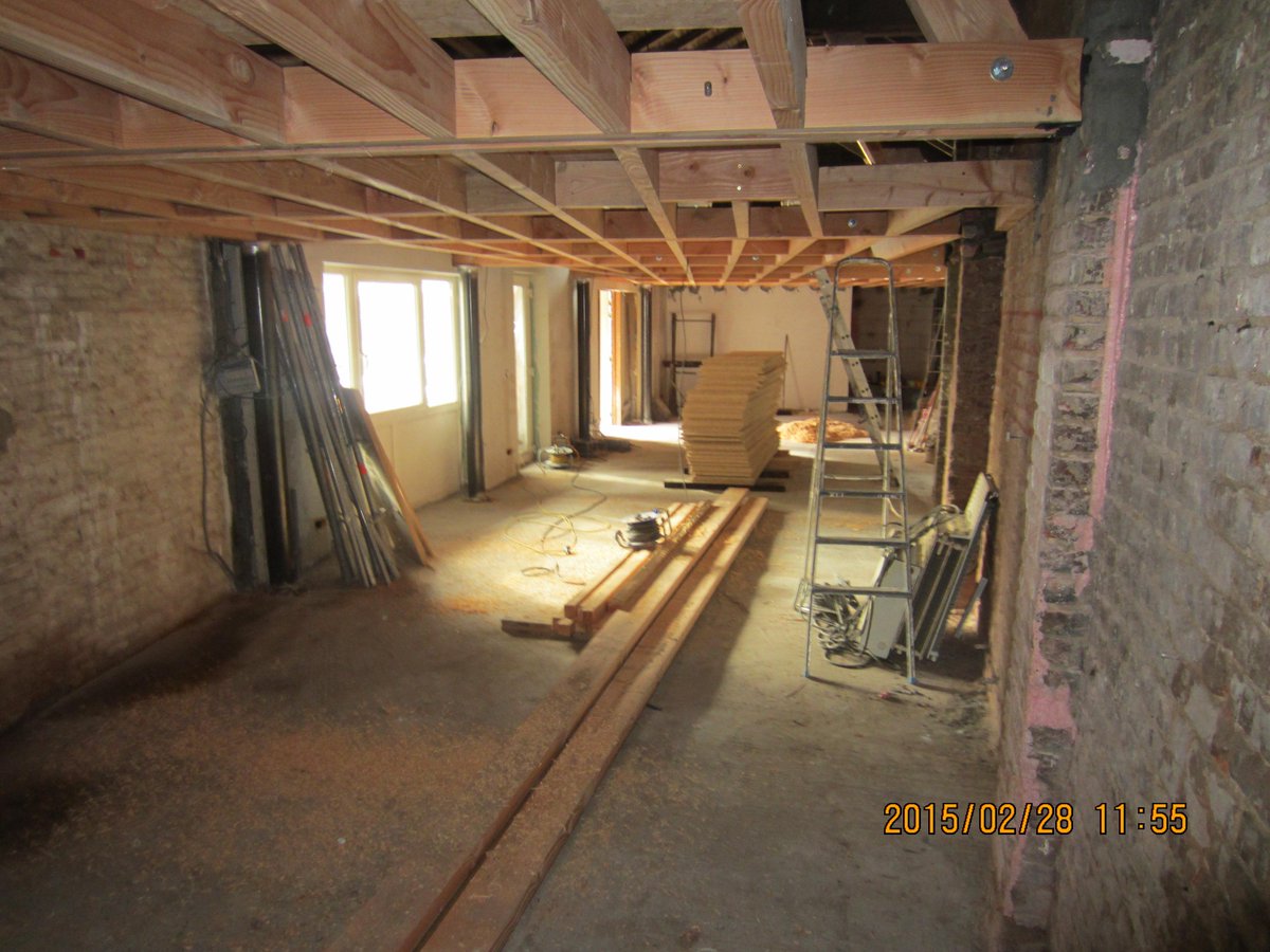 JeanGrell's tweet image. Modification de la charpente