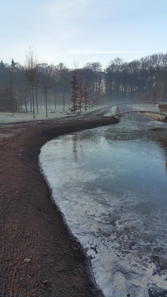 Herstel Cran Canal #schaffelaar afgerond.Hondenbezitters:honden niet te water ivm met taluds beschadiging. Dankjewel