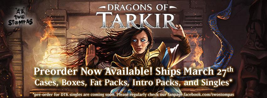 Dragon of Tarkir Preorder Available! #DTK #DragonsofTarkir #MTG #Magicthegathering #Preorder