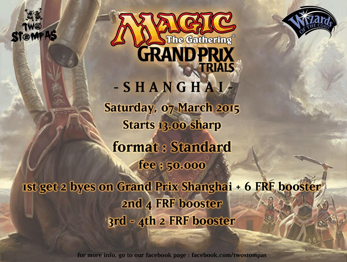 Dont forget to attend our GPT this Saturday! #GPT #Shanghai #MTG #Magicthegathering #Preorder #Standard