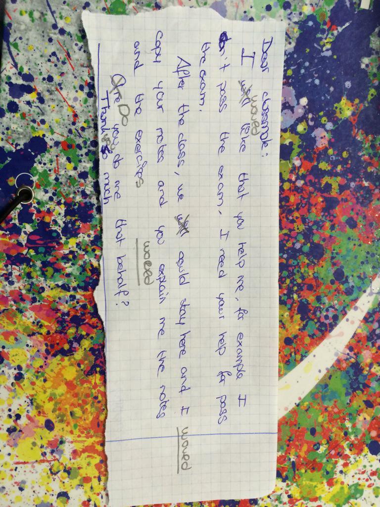 yaricastellano's tweet image. #edinf10 #splitgroups