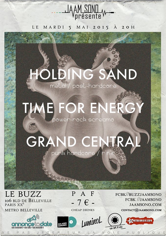 holsan's tweet photo. #PARIS on passe vous voir le 5 mai prochain avec @timeforenergy et Grand Central : http://t.co/6a8W31LdJW http://t.co/DPrlms78Lm