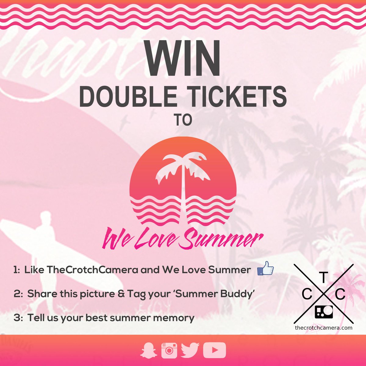 TheCrotchCamera's tweet photo. We're giving away double tickets to @WeLoveSummerCT next weekend! It's going to be awesome!  https://t.co/s8JgQ3KQDW http://t.co/qNthj6AvYl