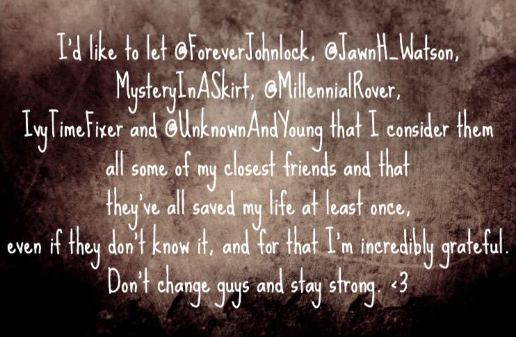 RPcompIiments's tweet image. One hundred five.
(@ForeverJohnlock, @JawnH_Watson, MysteryInASkirt,@MillennialRover, IvyTimeFixer, @UnknownAndYoung)