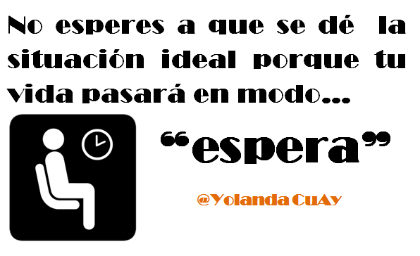 YolandaCuAy's tweet photo. No esperes a que... http://t.co/hRegFtCaxV