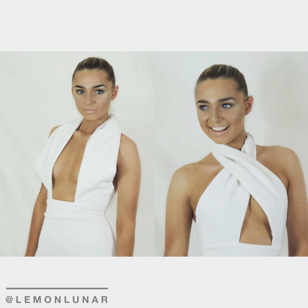 LEMON LUNAR on X: Our snowy wrap dress is multi way, fav if you