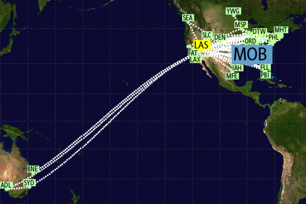 New destination on my @JetLovers flight map: MOB (Mobile, United States) http://t.co/GjbvxBlNgU http://t