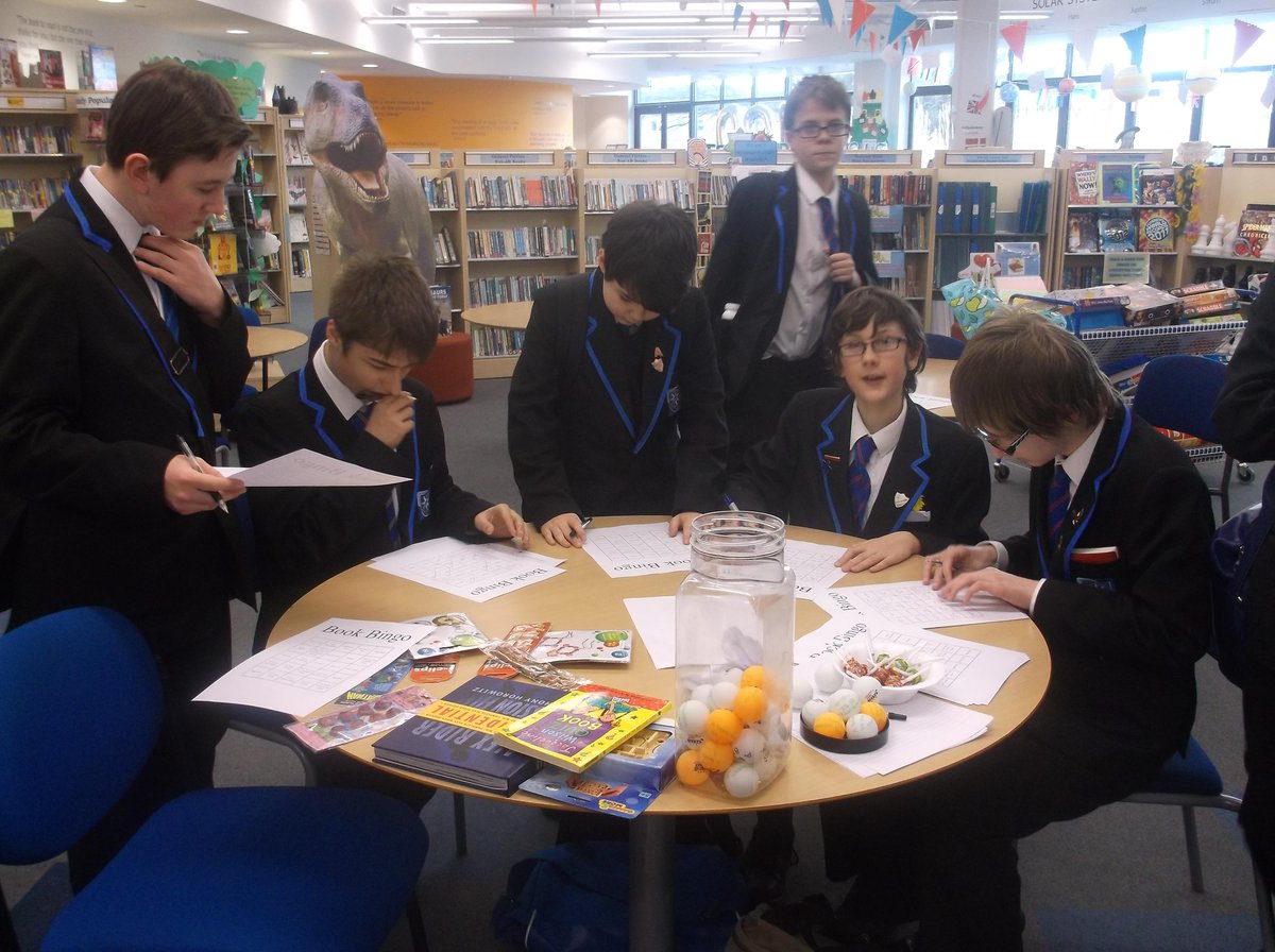 NRA_Library's tweet image. We had to play our book quiz/bingo super speedy at lunchtime! The boys did really well @NewRickstones #WorldBookDay