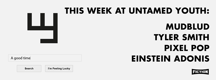 EinsteinAdonis's tweet photo. UNTAMED DONIS next week @UntamedYouthSA @FictionBar w/ @_Mudblud @Tyler_Creative @PIXELPOPelectro GOOD TIMES http://t.co/h3HnDBvlhj