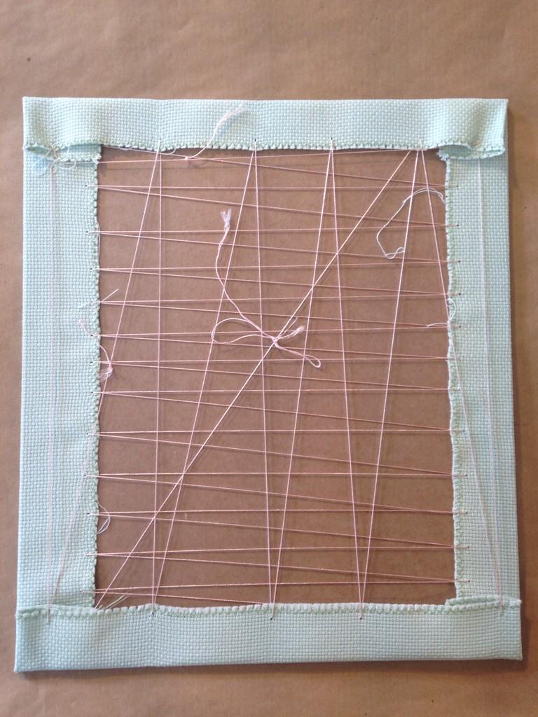 TuttoFraming's tweet photo. You've probably never wondered, but this is how you get needlework and embroidery taut for framing http://t.co/xTPjm2BBXo