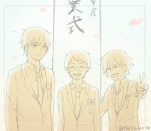 @ywpd_60min #ywpd_60min 
卒業式! 