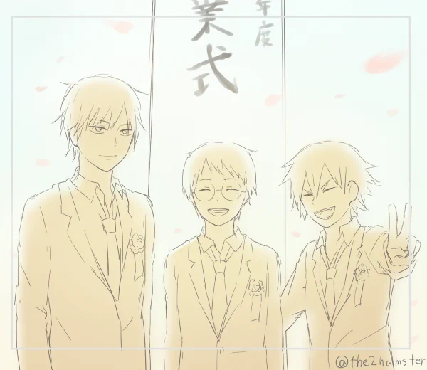 @ywpd_60min #ywpd_60min 
卒業式! 