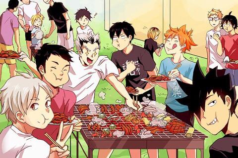 突然始まるハイキュー祭りのtwitterイラスト検索結果