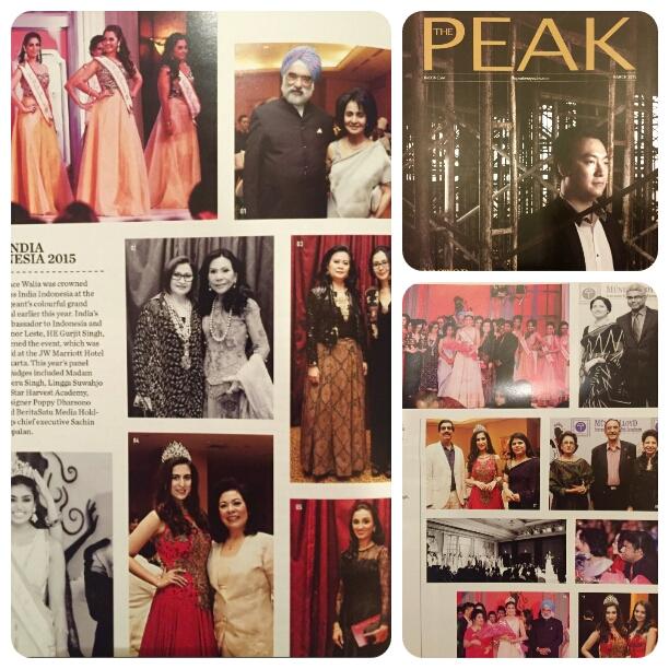 MissIndiaIndo's tweet photo. The Peak - Indonesia features the Grand Finale of Miss India Indonesia 2015. #thepeakindonesia #missindiaindonesia http://t.co/5qsIIxFwSU