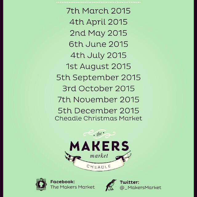 _makersmarket's tweet photo. 2 more sleeps! #cheadle @ForeverHomeInt @AlsBBQShack @Jewellerybymjk @MrsMuambas @mufcake @NuffinbutMuffns http://t.co/3CRt3KFMrk