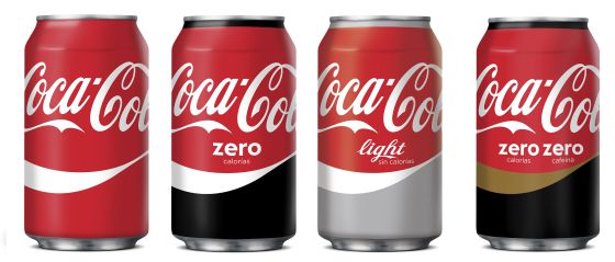 emcurioso's tweet photo. #CocaCola viste toda su gama de rojo. http://t.co/sVSoSq58FL