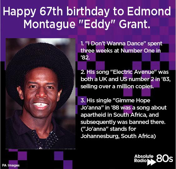 Happy 67th birthday, Eddy Grant! 