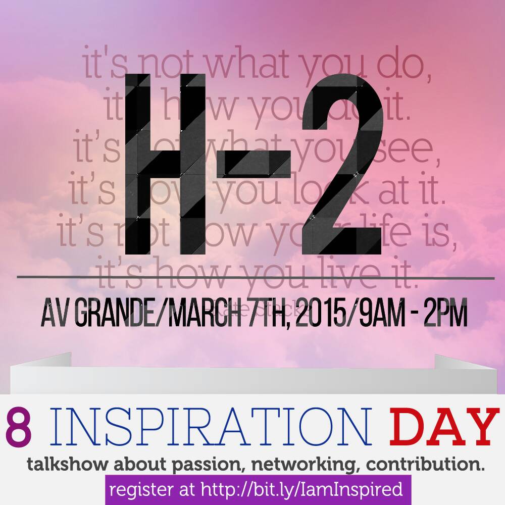 Yakin gak mau daftar? bit.ly/IamInspired #8InspirationDay