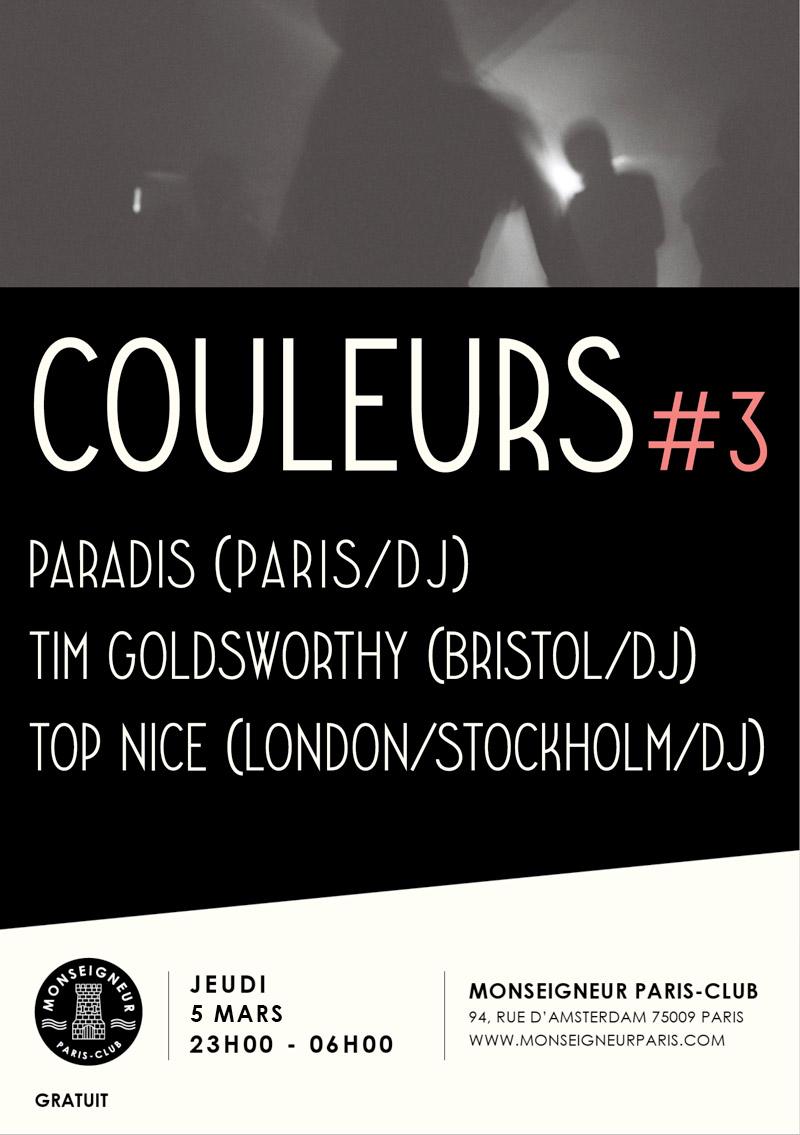 #TimGoldsworthy a bossé avec James Murphy, The Rapture, Unkle… Ce soir en Dj set avec @fmparadis et @topnice1 !