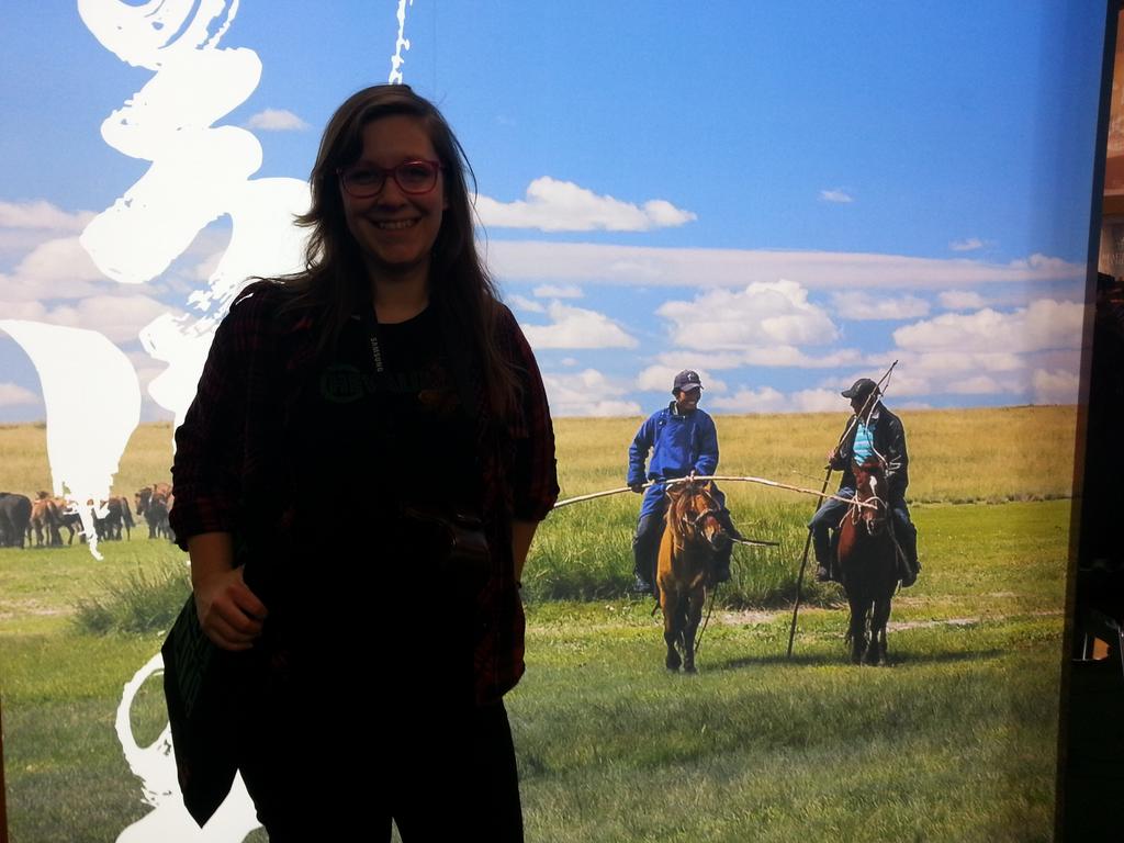Chevalieblog's tweet image. #horsebloggers are happy in #Mongolia at #ITBBerlin# ITB2015