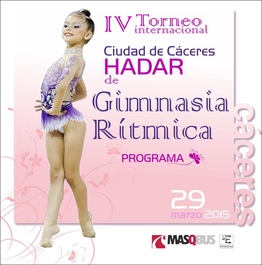 experienciasext's tweet photo. Torneo internacional   #GimnasiaRítmica en #Cáceres.
Domingo29marzo. Organiza Hadar. Programa: http://t.co/tMjXhGdrMK http://t.co/v9NUYBdbqZ