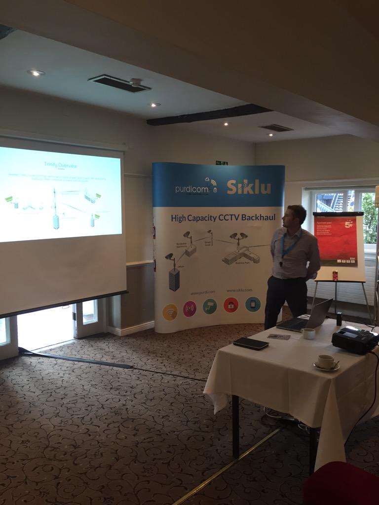 Purdicom's tweet image. "Technology, quality, simplicity and flexibility and @repeatit_se 's core values" - @Luke_Okelly from @Purdicom