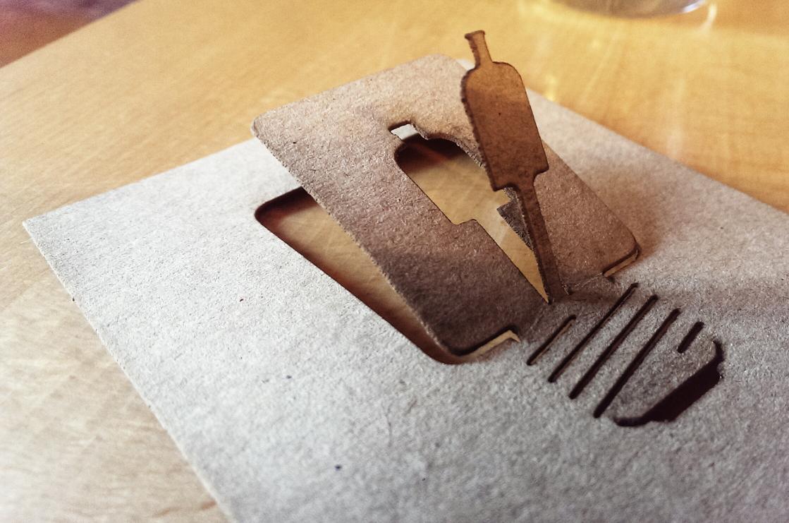 Today has been mostly spent playing around on a laser cutter, courtesy of @Twiggd01. Very cool.