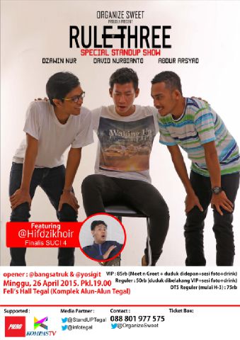 infotegal's tweet photo. RT @standuptegal Nggak bakal bosen deh mimin
ngingetin akan acara keren ini ! Jd jgn smp kehabisan tiketny #EvenTGL
http://t.co/lKHNTpEeBK