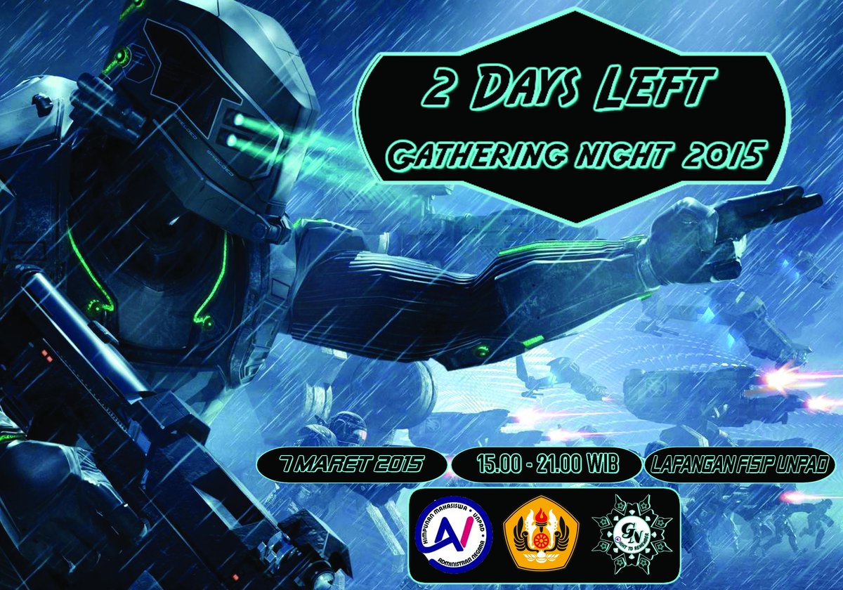 2 hari lagi
Gathering Night 2015 'ANight To Remember' 7 Maret 2015 pkl 15:00-21:00 @ Lap. FISIP Unpad <a href="/admnegara_2010/">AN2010UNPAD</a>