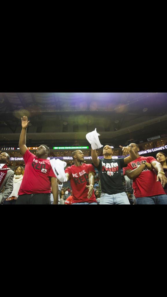 WSSUGladiators's tweet photo. Our Ram Pride will never die! SGA supports WSSU Athletics! 🐑❤️ http://t.co/vlPSJeWzbx
