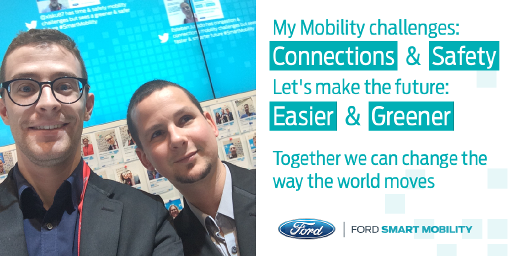 DiscoverFord's tweet photo. @cllm has connections &amp; safety mobility challenges but sees an easier &amp; greener future #SmartMobility http://t.co/zSpTeqaKKf