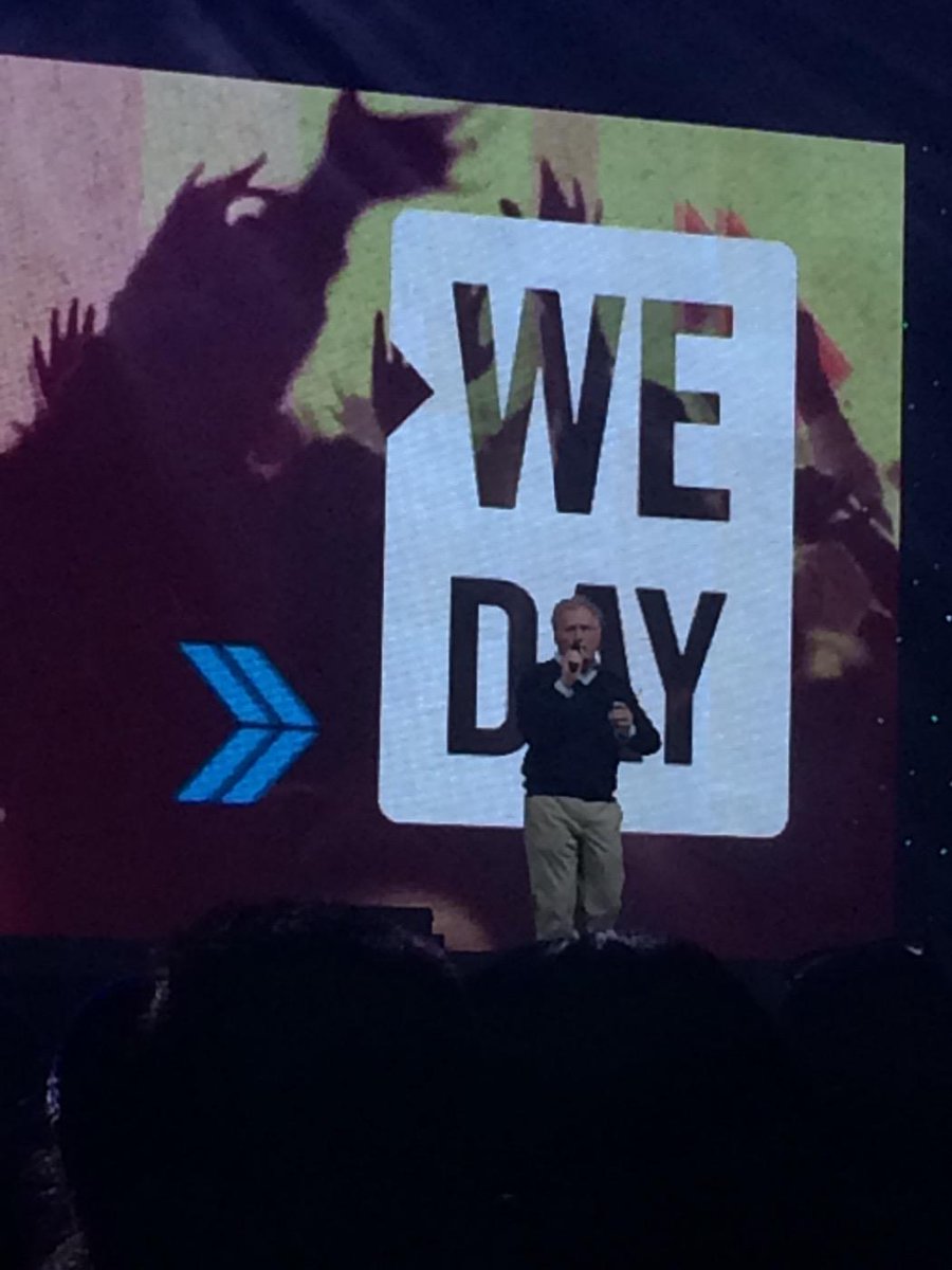 DersPrimSMSC's tweet photo. Martin Sheen at #WeDayUK 'We're not asked to do all great things, but to do all things with great care.' http://t.co/ZsdHzm46HR
