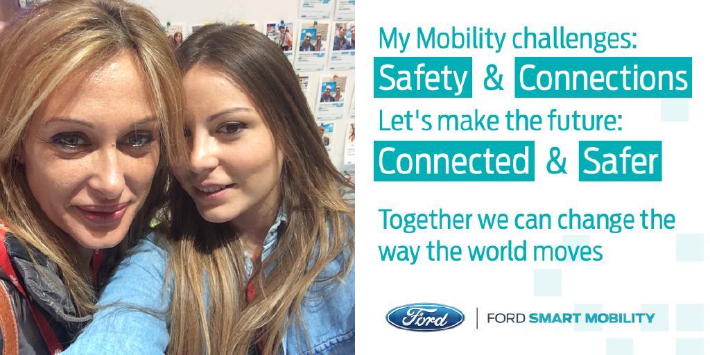 DiscoverFord's tweet photo. @saramesabueno has safety &amp; connections mobility challenges but sees a connected &amp; safer future #SmartMobility http://t.co/D6HWWokc73