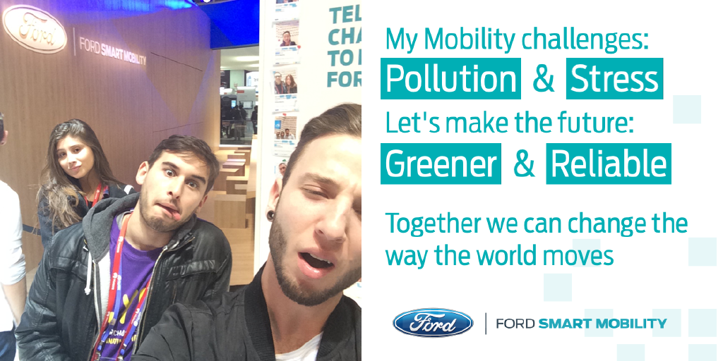 DiscoverFord's tweet photo. @alexnikolovn has pollution &amp; stress mobility challenges but sees a greener &amp; reliable future #SmartMobility http://t.co/Y6ftl5voJx