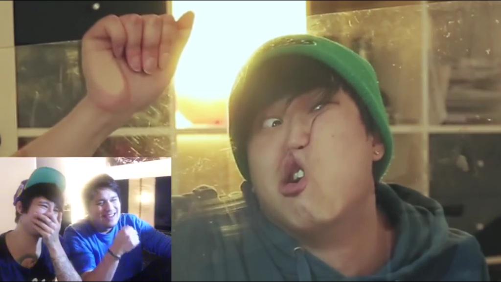 Mery_loves_Bibi's tweet photo. #windowfacechallenge @Julien_Bam @JoonyKim91 @vincentleemusic ๐๐mega geil๐๐๐ http://t.co/uOrciondjA