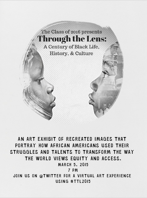 lauraAmsnth's tweet photo. Good morning Everyone join us later for a virtual art experience presented by A Maceo Smith HS class of 2016 #TTL2015 http://t.co/prAiZTPSfa