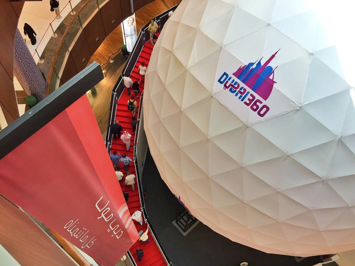 Forget your perspective! The #Dubai360 Sphere is now open to the public and it’s just a #mustsee! :)