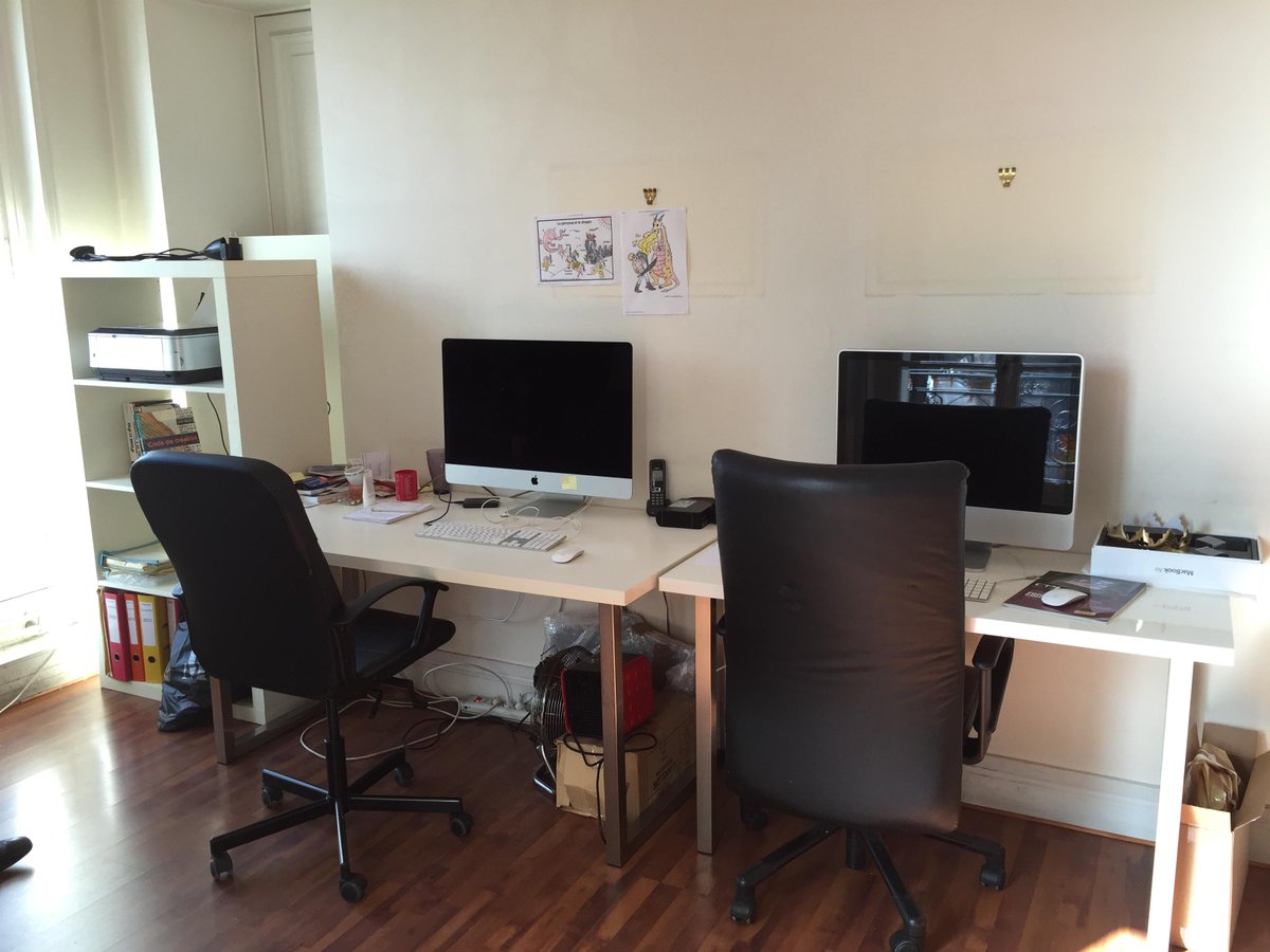 cyceron's tweet photo. Recherche un(e) 3e larron(ne) pr partager bureau à St-Lazare, 400 euros HT/mois. + infos en DM. RT appréciés :) http://t.co/0SqEPlTD2K