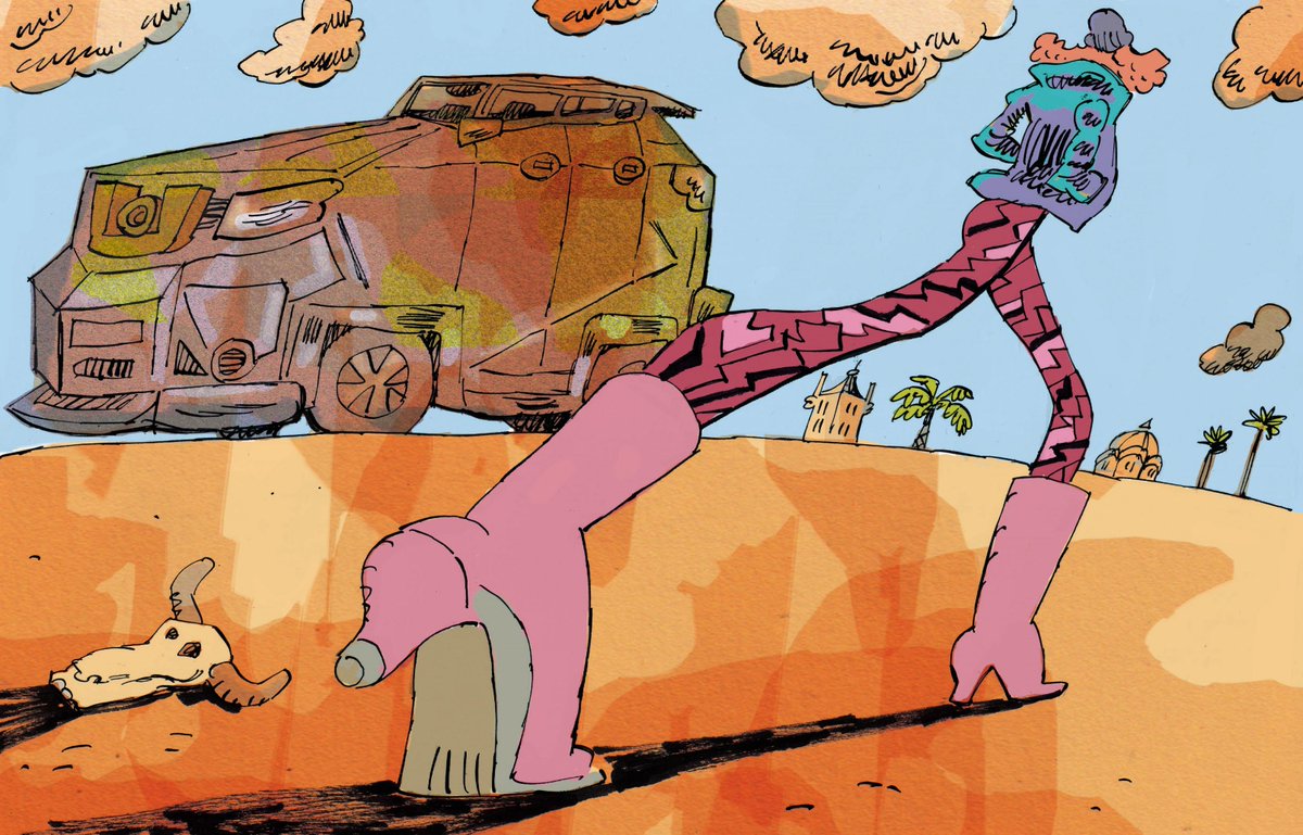 angeltrigo's tweet photo. Coche y chica / Car &amp; girl .
#illustration   #ilustracion http://t.co/9cKMBa93Z5