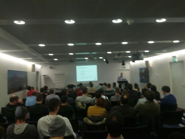seanrmurphy's tweet image. Who is this mysterious #openstack ambassador at #openstackch ???