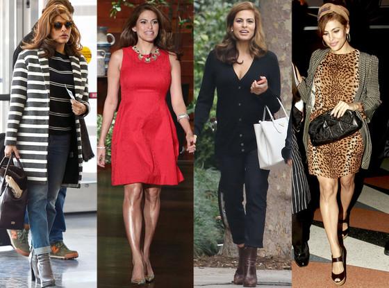  Happy Birthday, Eva Mendes! See the Hot Mom s Best Post-Baby L ...  