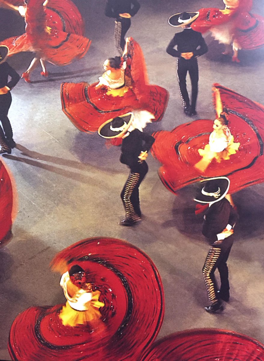 #BalletAmalia "un arte que combina la música y los ritmos con el colorido de México". #domingo 9:30 y 20:30